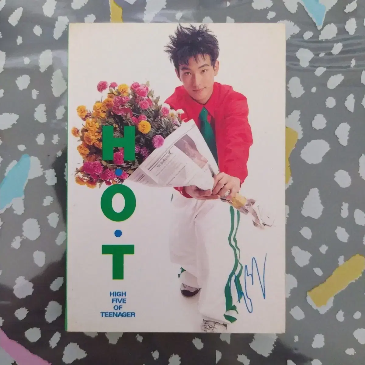 H.O.T. old sticker / tony an moon heejun jang woohyuk Star Echoti merchandise photos