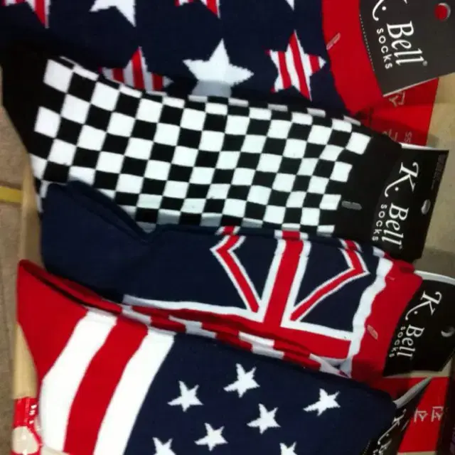 케이벨 K.BELL British Flag socks