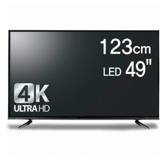 49인치 UHD 4K LED TV 새제품 무료배송 텔레비젼 모니터