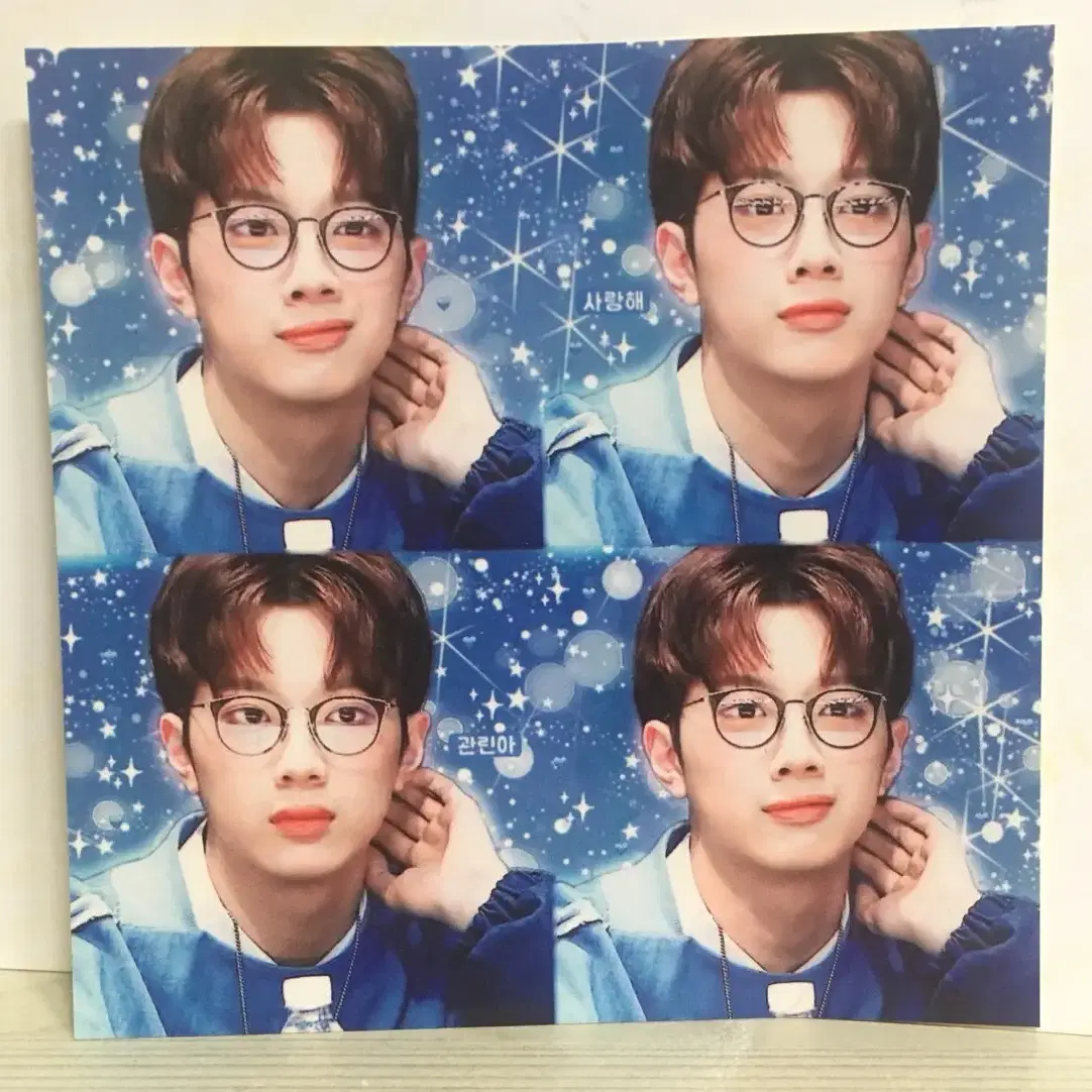 라이관린 판스티커 떡메모지 떡메