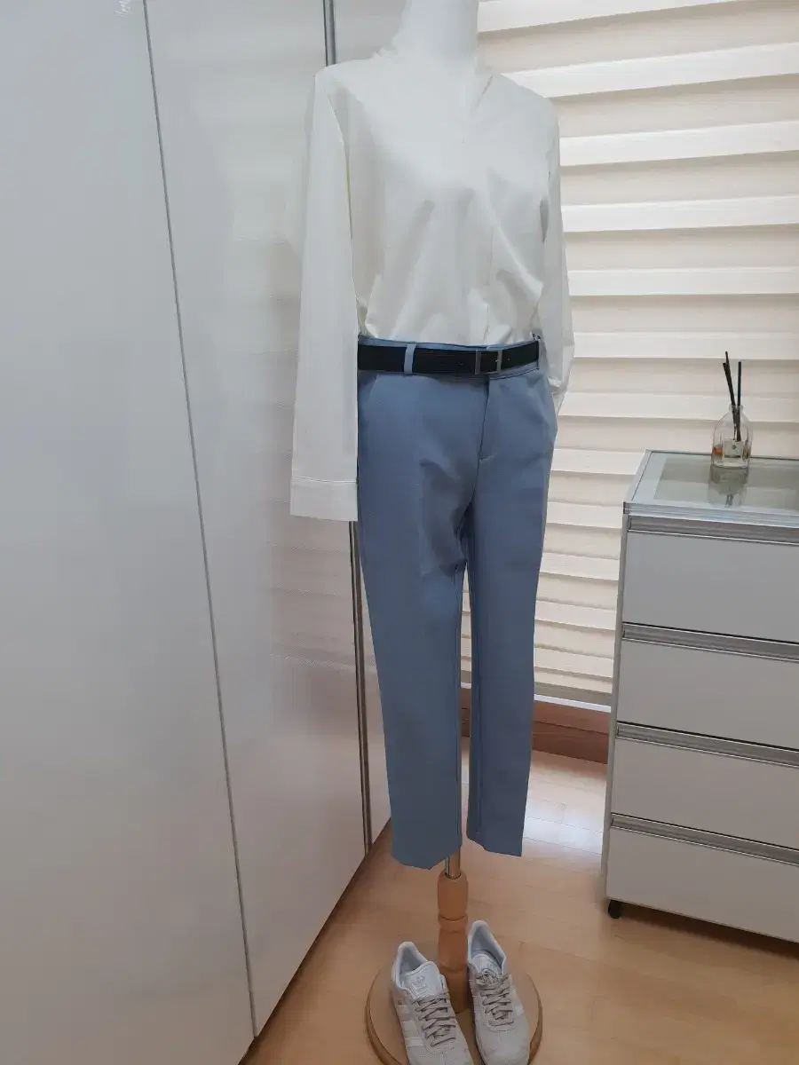 Light blue slacks