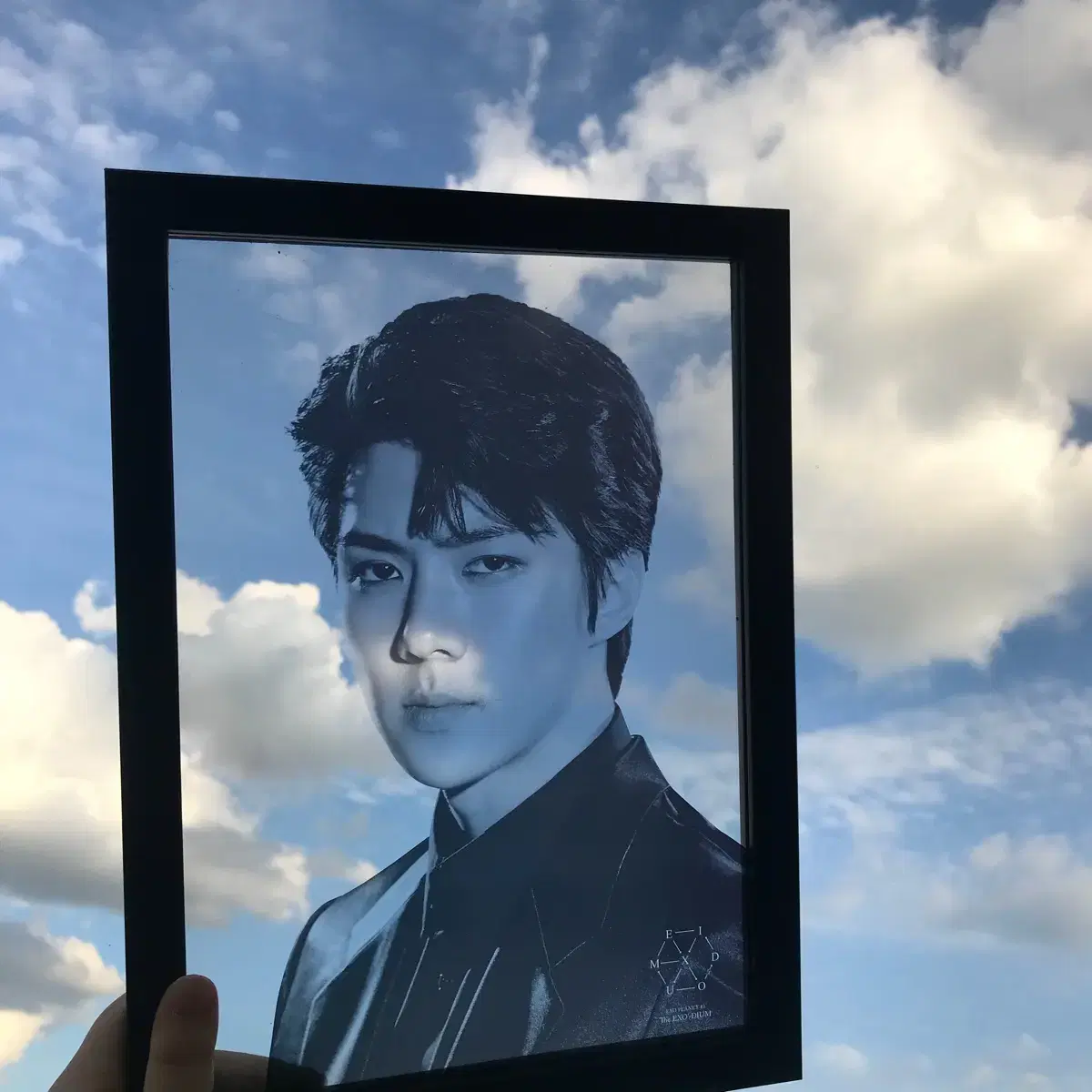 Exo sehun Transparent picture frame