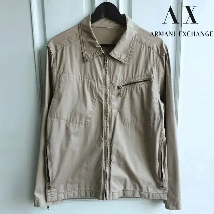 [정품]ARMANI EXCHANGE 알마니 익스체인지 카라넥 집업자켓