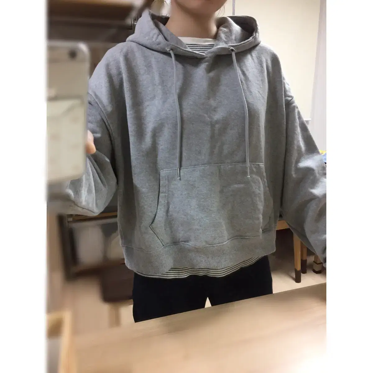 Women's Hoodie Women's Hoodie Gray Hoodie Gray Hoodie Boxy Hoodie Hoodie Boxy