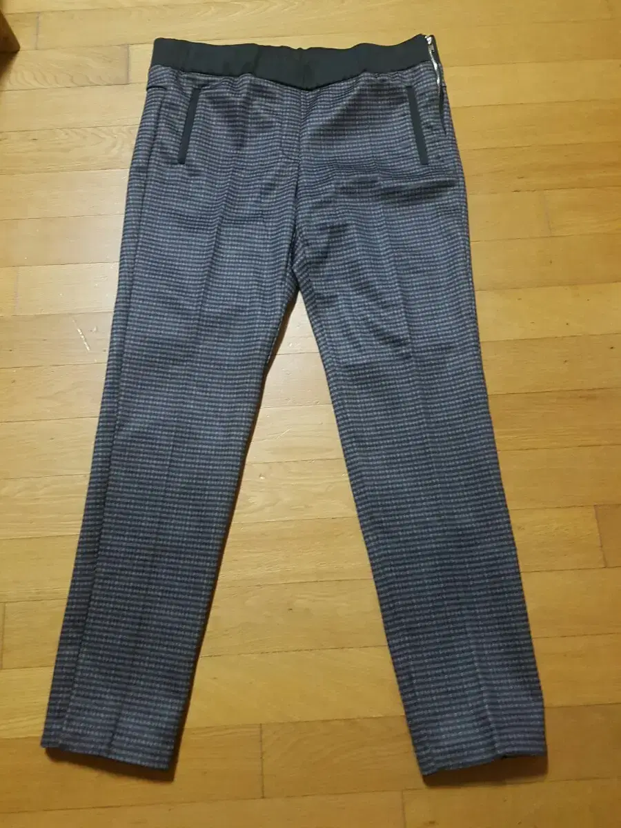 [36"] Big-size, brushed pants