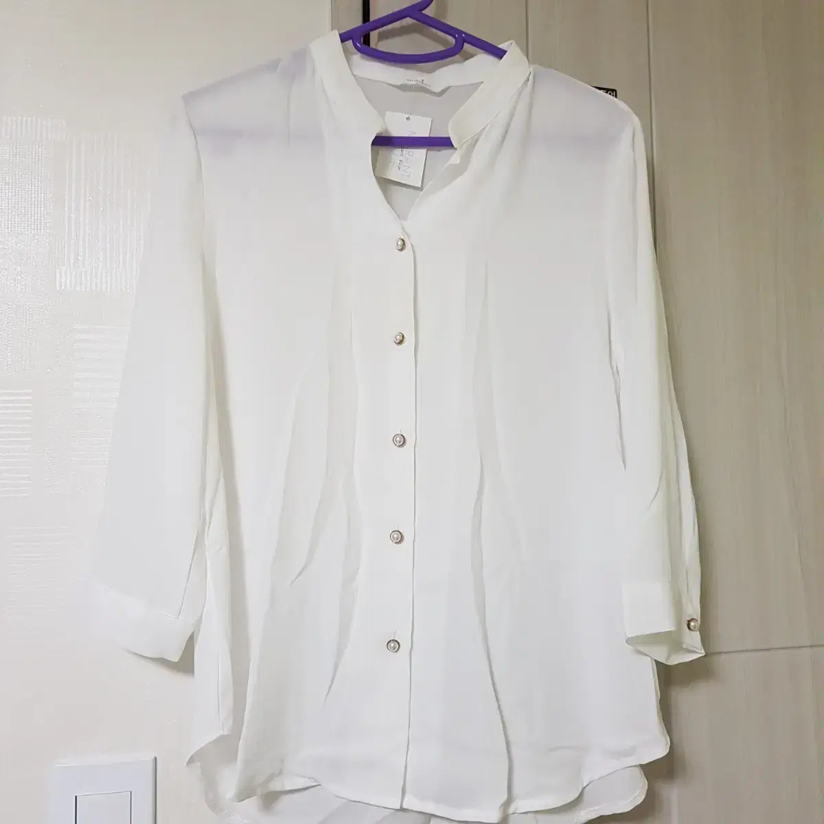 7-piece chiffon blouse