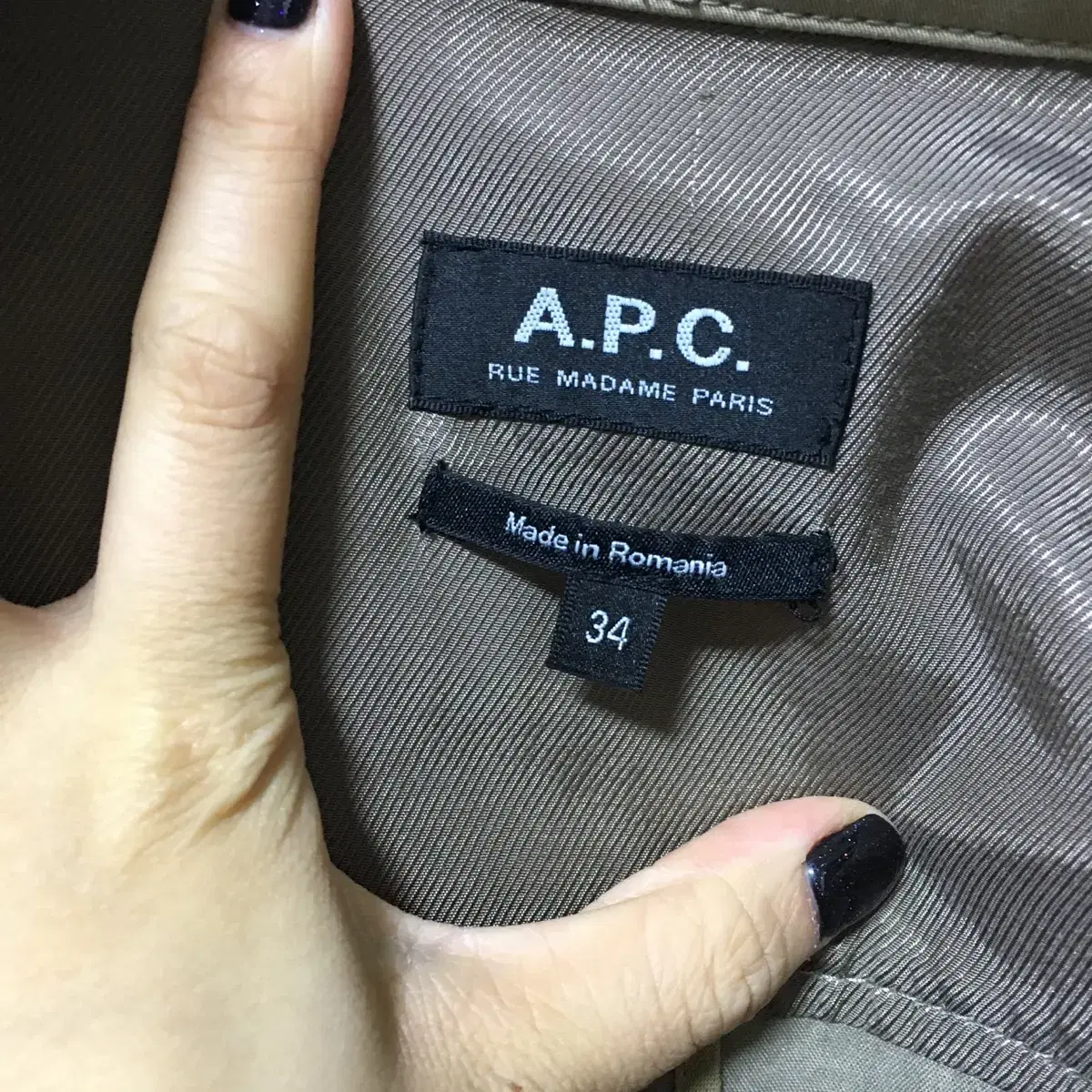 A.P.C. Pauline trench 아페쎄 트렌치 코트 34