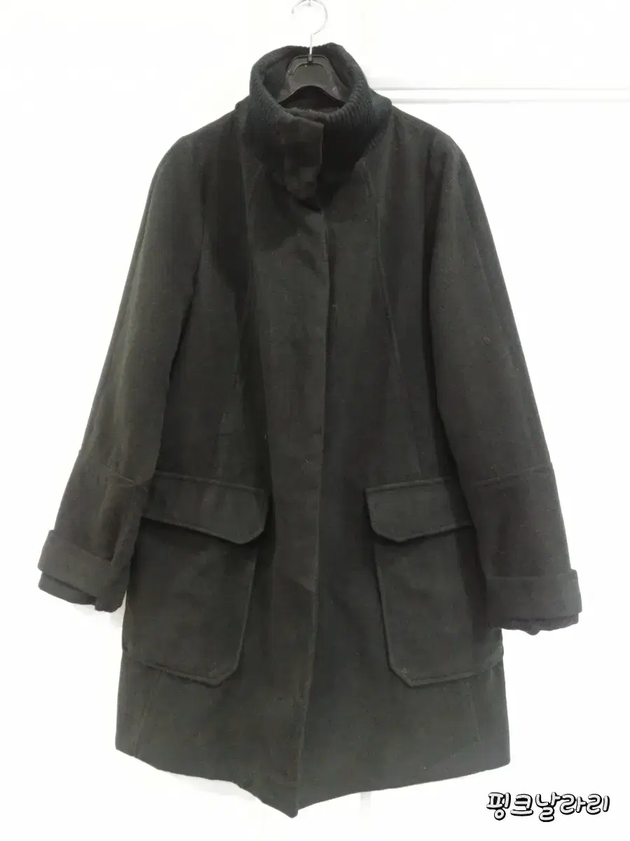 [F] New Loose-Fit Woolen Long Coat (also on sale)