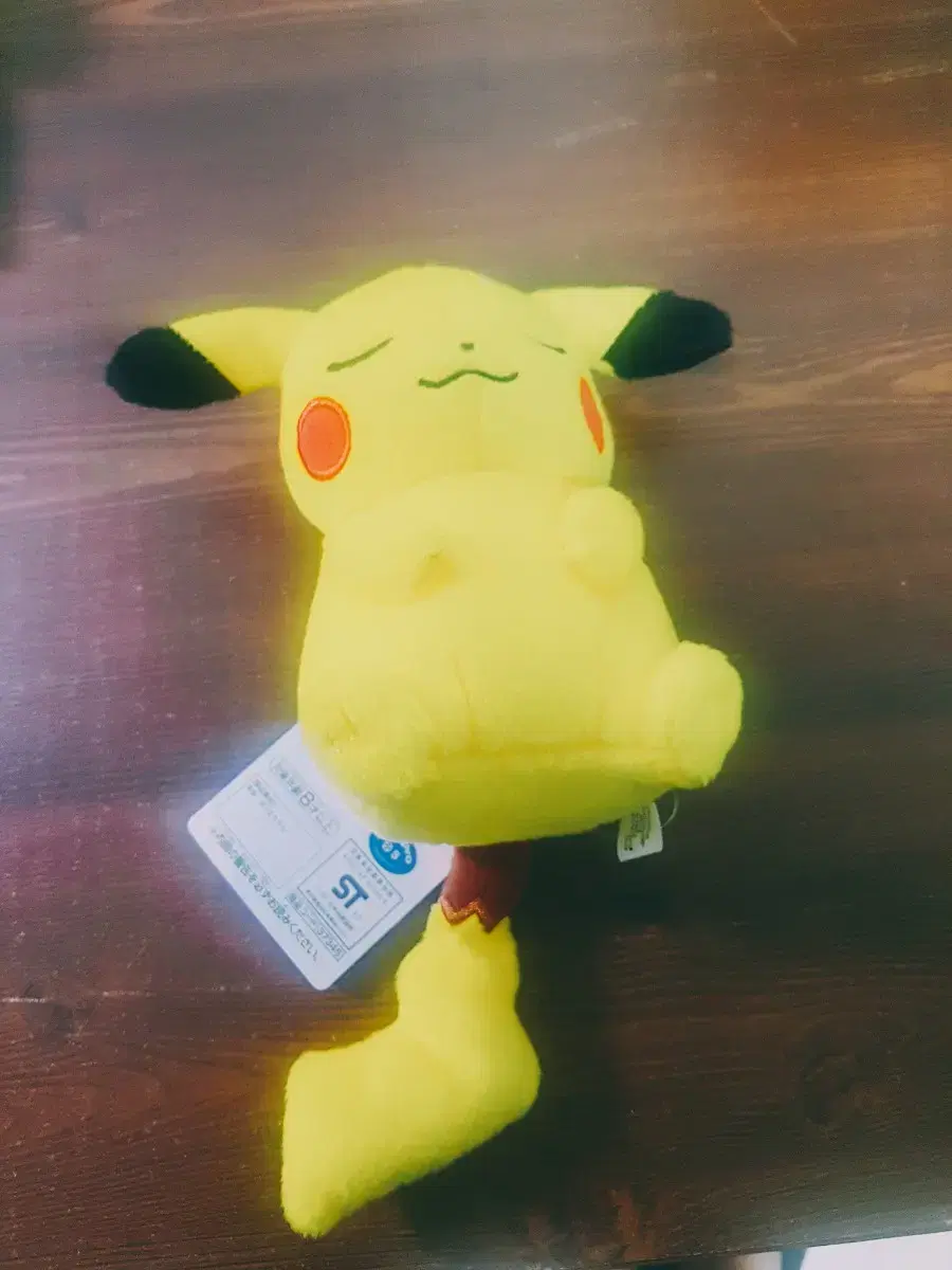 Cute Sleeping Pikachu! :) Made in Japan