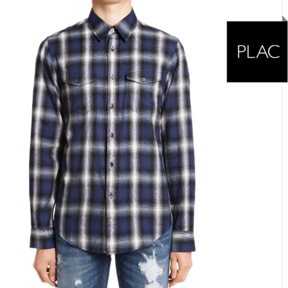 Genuine PLAC flannel shirt, size 3