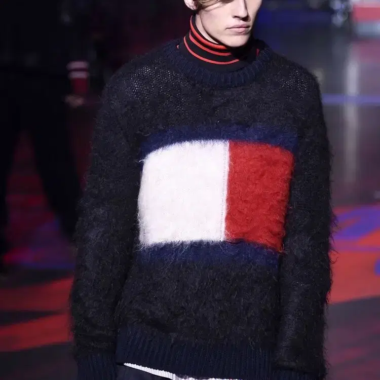 tommy hilfiger 타미힐피거 울 모헤어 17fw 한정 남성