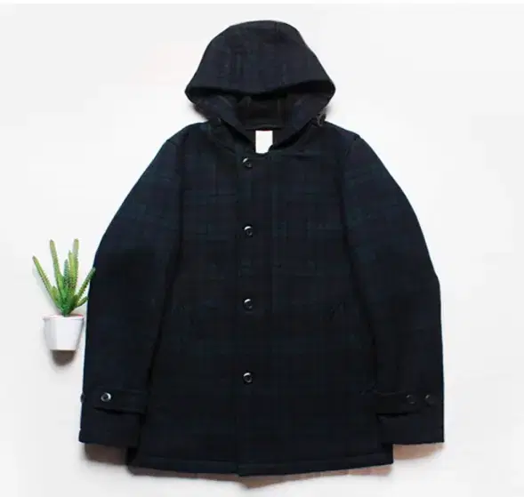 back number blackwatch wool jacket