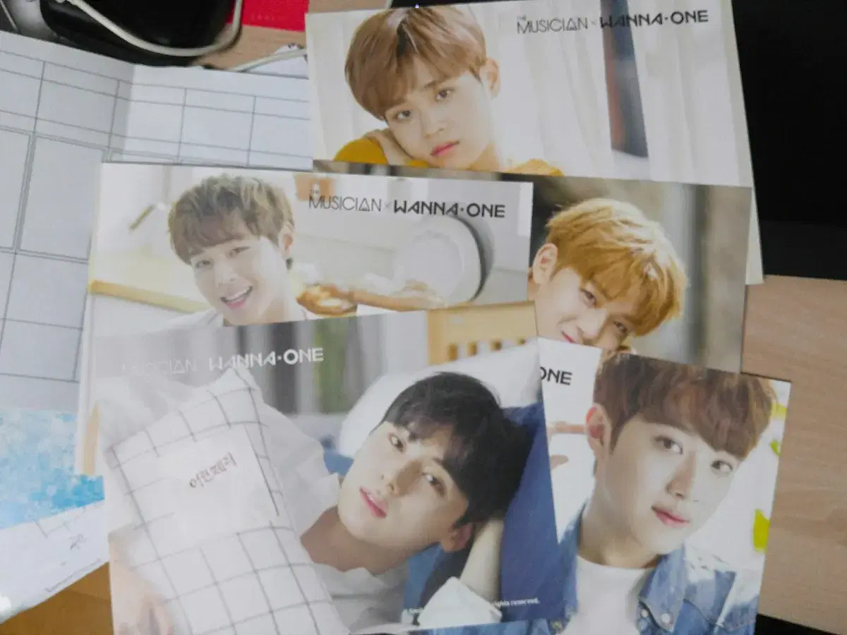 Wanna One The Musician Thangsparty B5 Double-sided Postcard