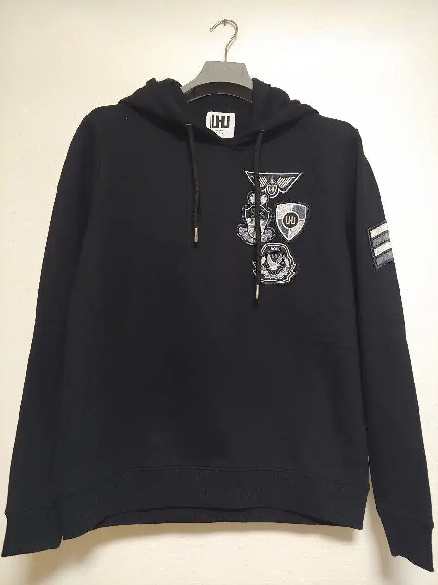 (NEW) Les Hommes Black Hoodie