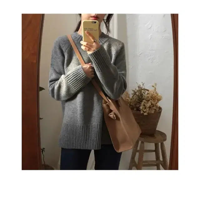 [새상품] 프롬걸즈 wool 80% 애플파이 니트 knit