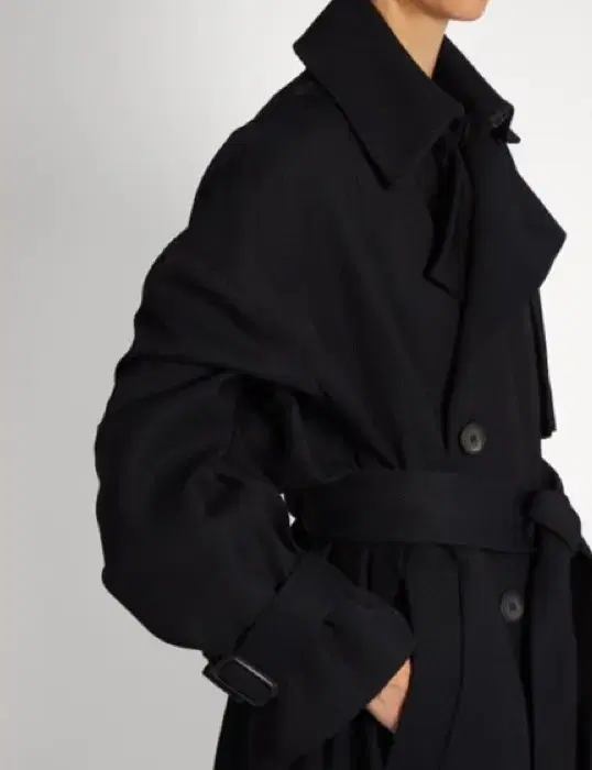 raey displaced oversized trench coat 판매