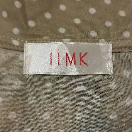 일본빈티지 도트 티셔츠 iiMK