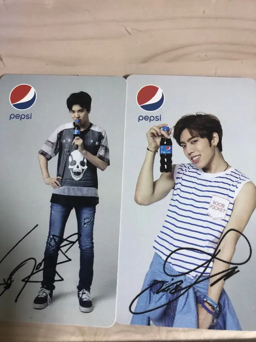 Infinite Pepsi Photocard