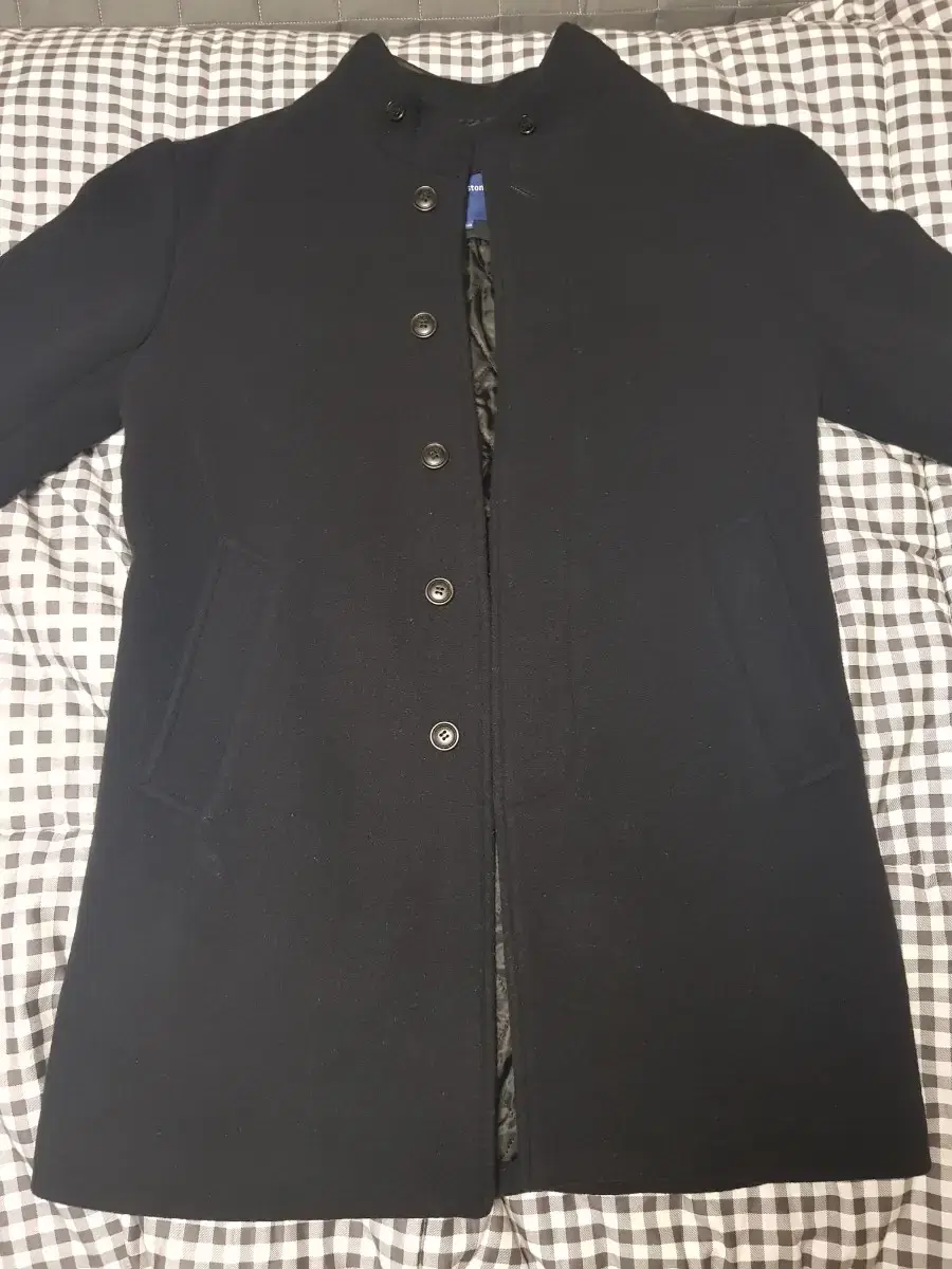 Frank Stone Navy Winter Coat L