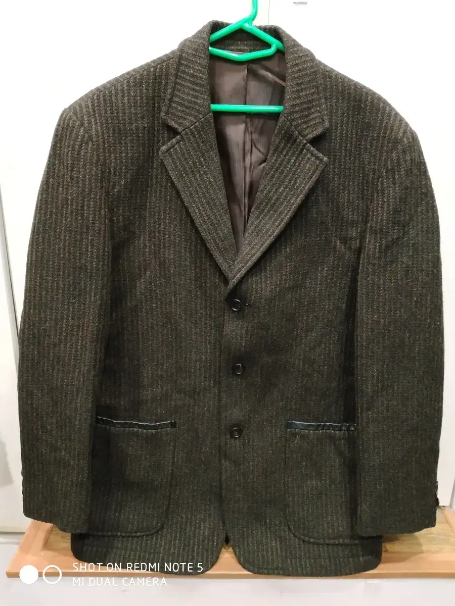 100 Galaxy Wool Striped Jacket