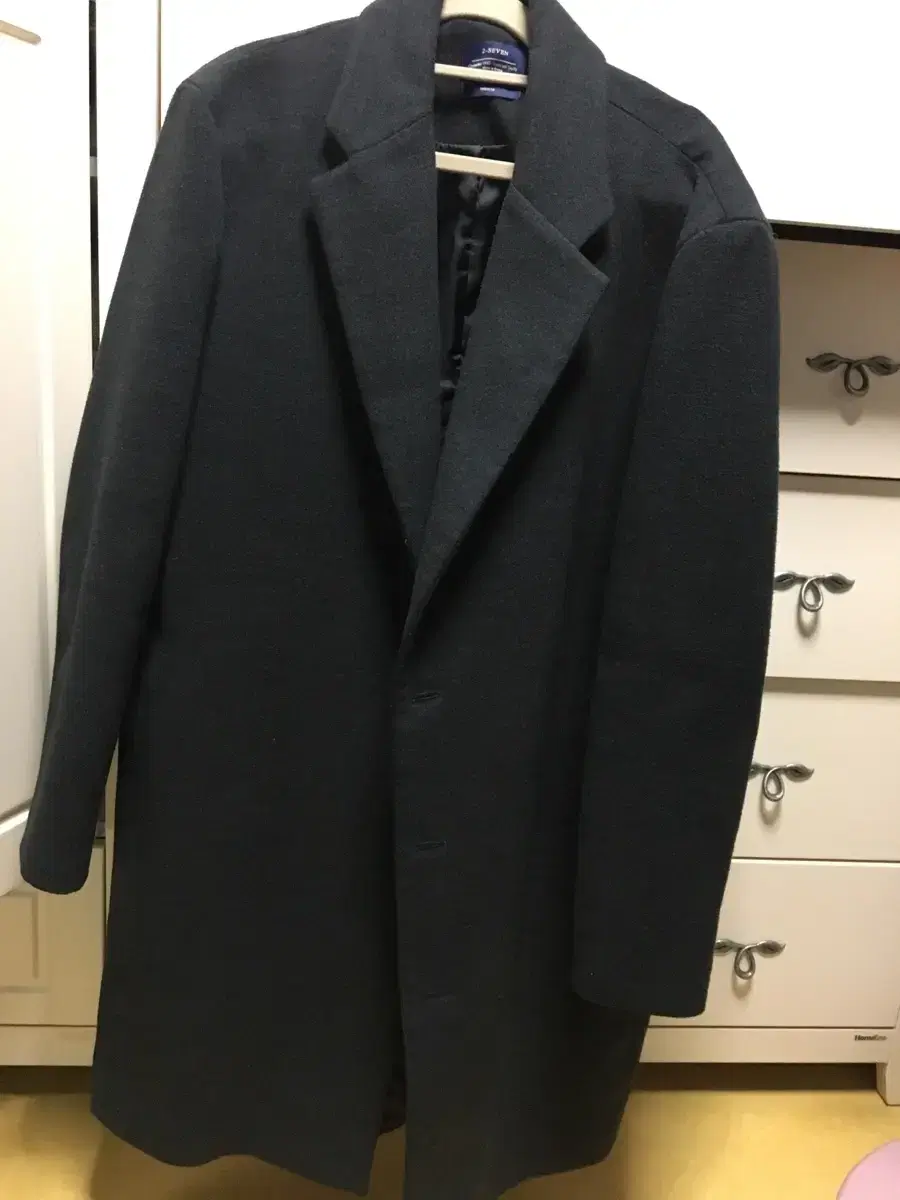 Woolen coat [M] (Charcoal)