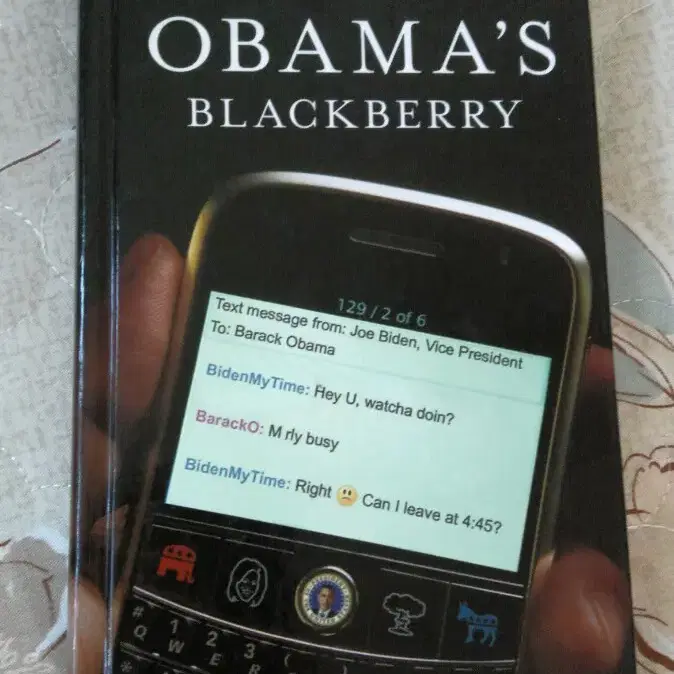 오바마의 블랙베리 도서 OBAMA's blackberry