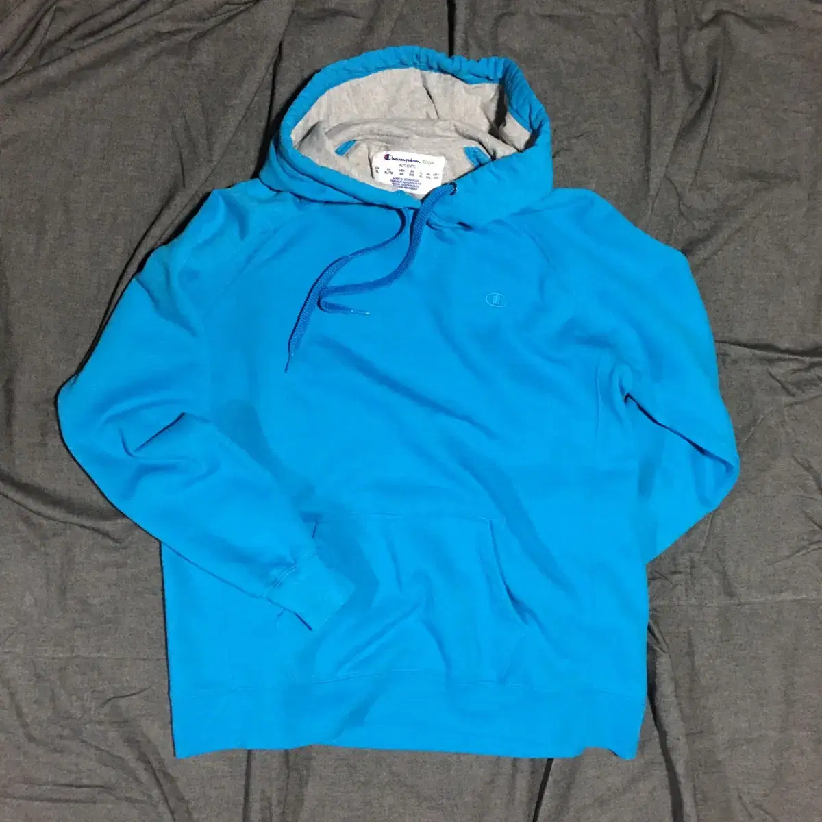 Champion ECO 어센틱 풀오버 후드셔츠 Sz XL