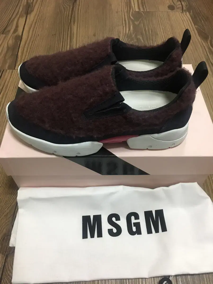 msgm / scarpra donna shoes/ 38 / 240 슬립온