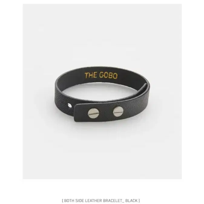 더고보 가죽 팔찌 the gobo leather bracelet