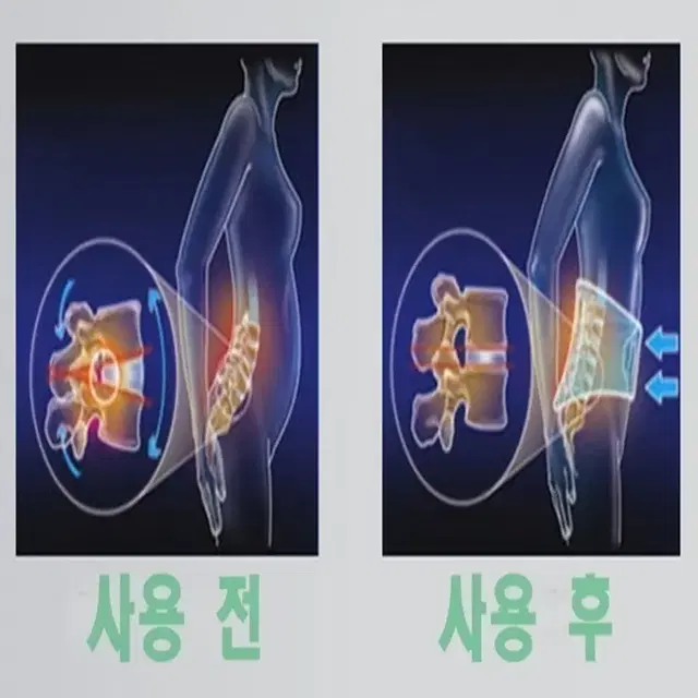 정품 허리 교정 보호대 다이어트 복부지방제거