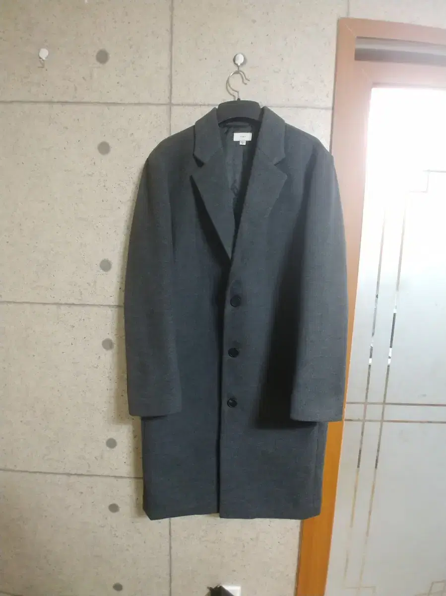 Cashmere charcoal coat