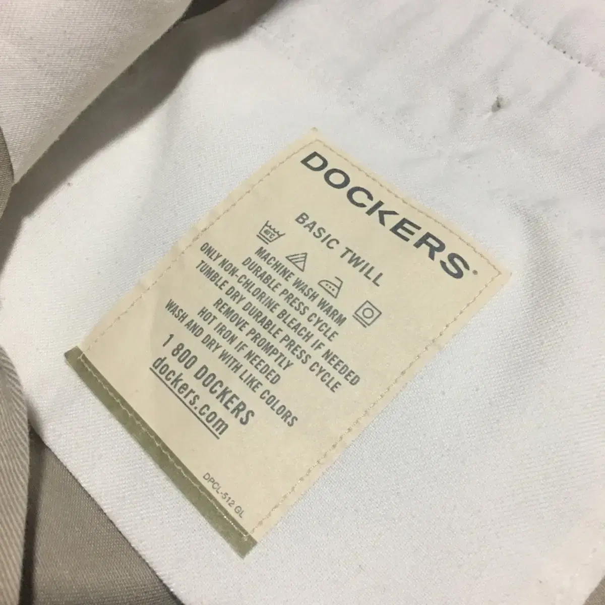 Dockers Basic Twill Pants Sz 34X30