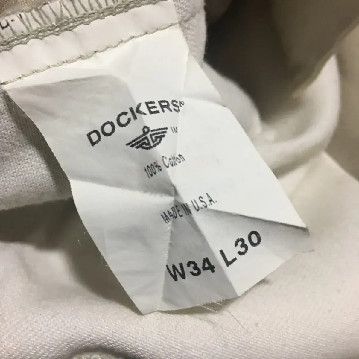 Dockers Basic Twill Pants Sz 34X30