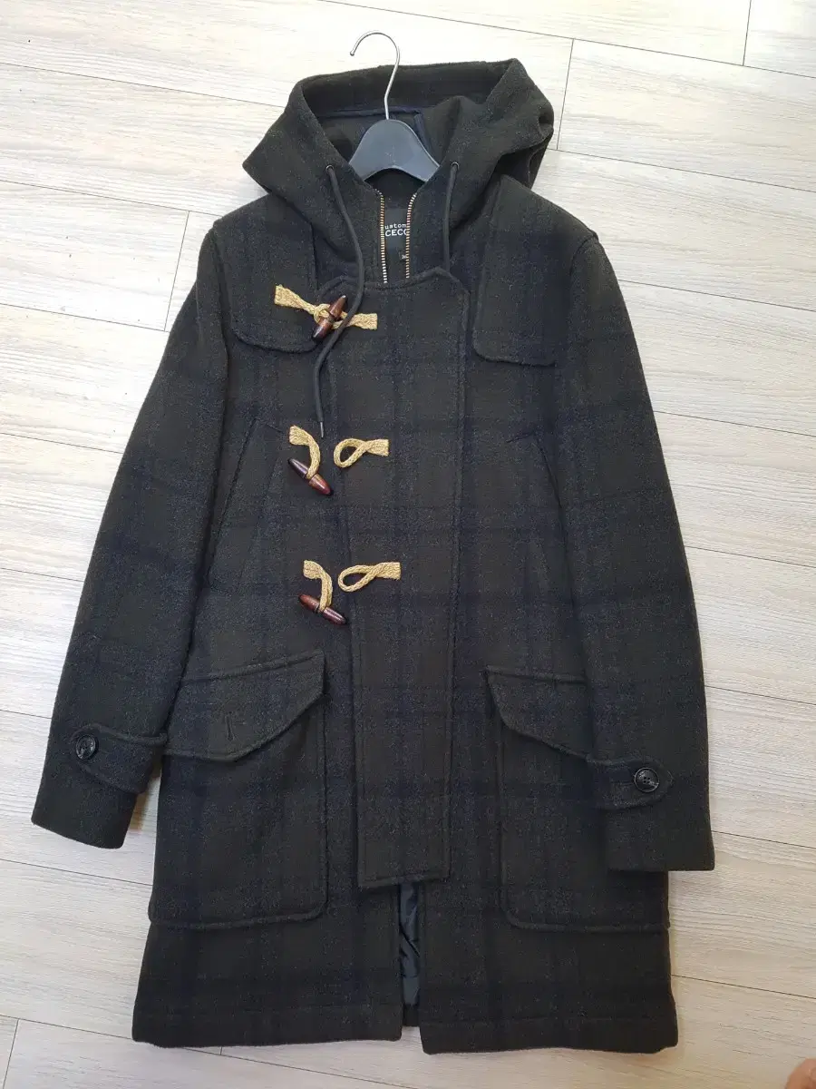 Custom Mellow Check Duffel Coat