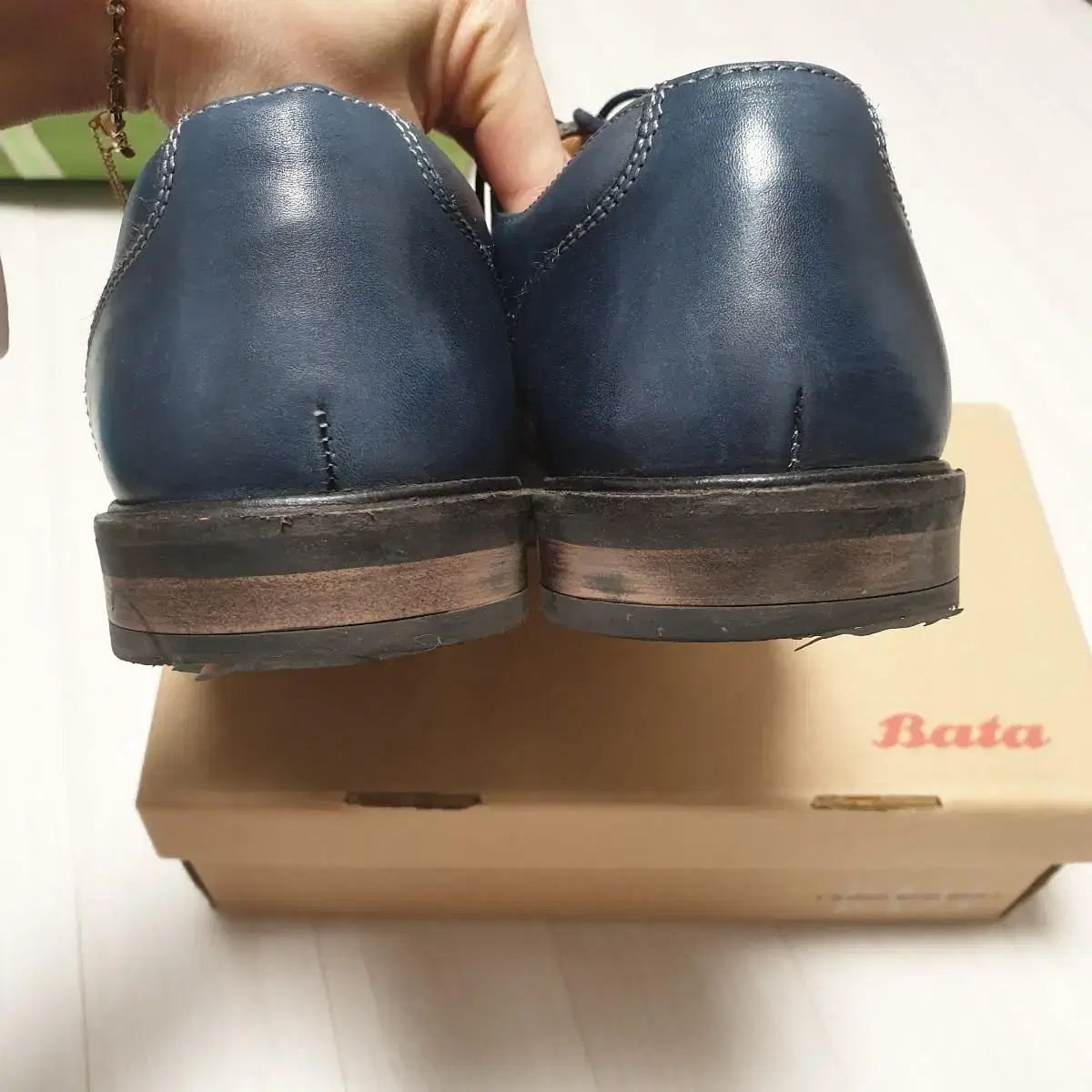 최상가죽 bata 280 285 남성화 44사이즈