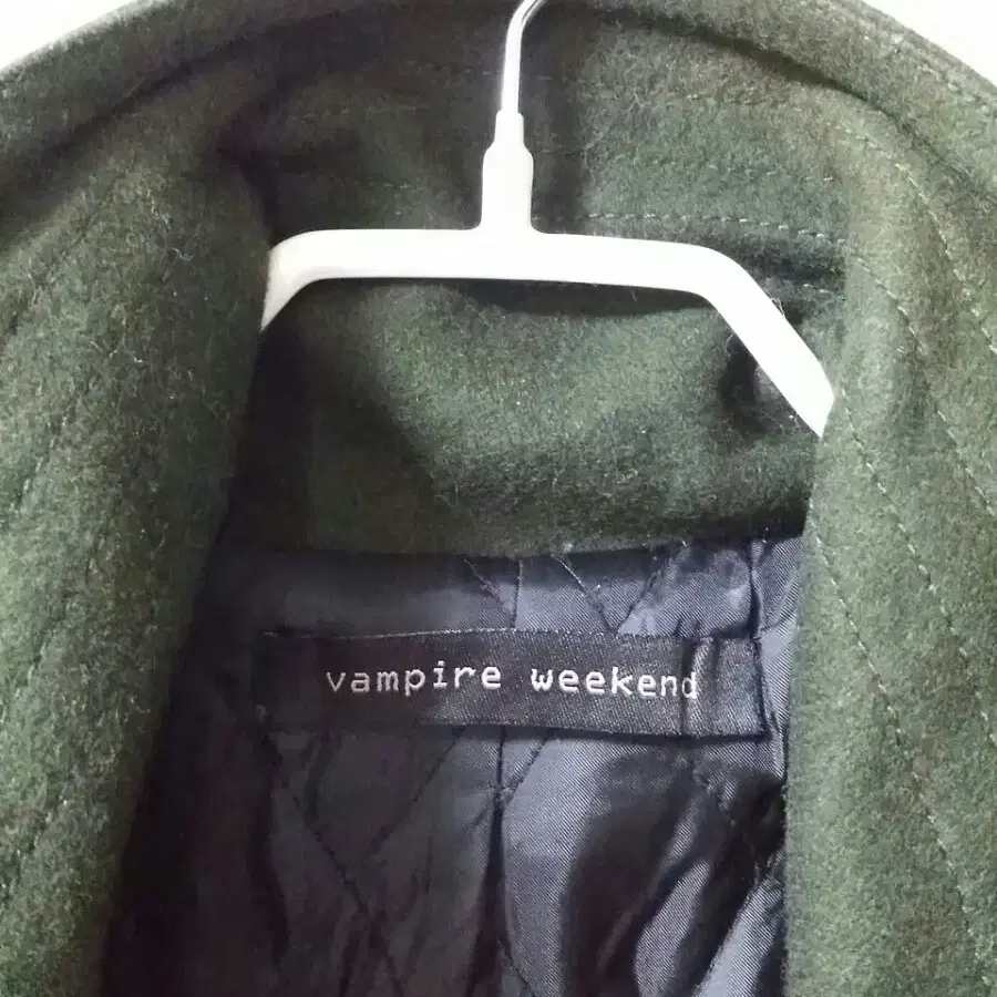 vampire weekend 남성 모직 반코트