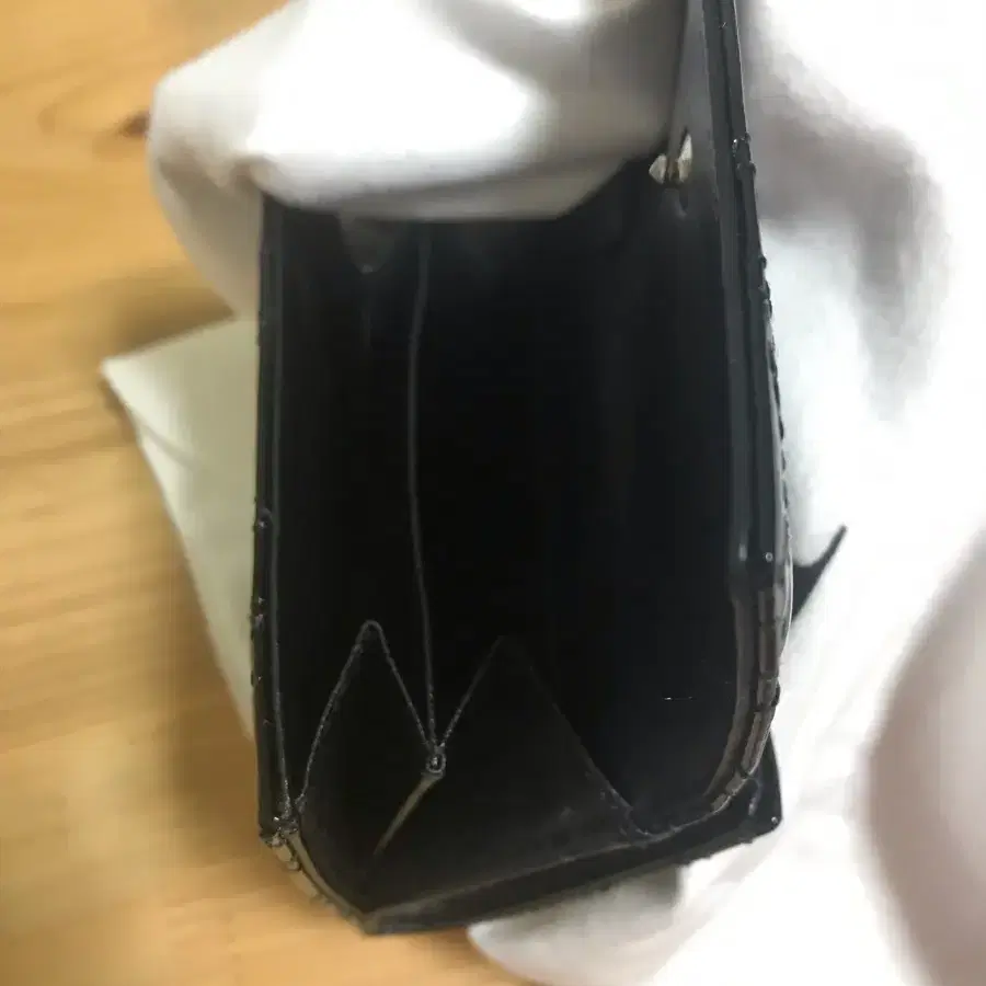 Dior lambskin wallet