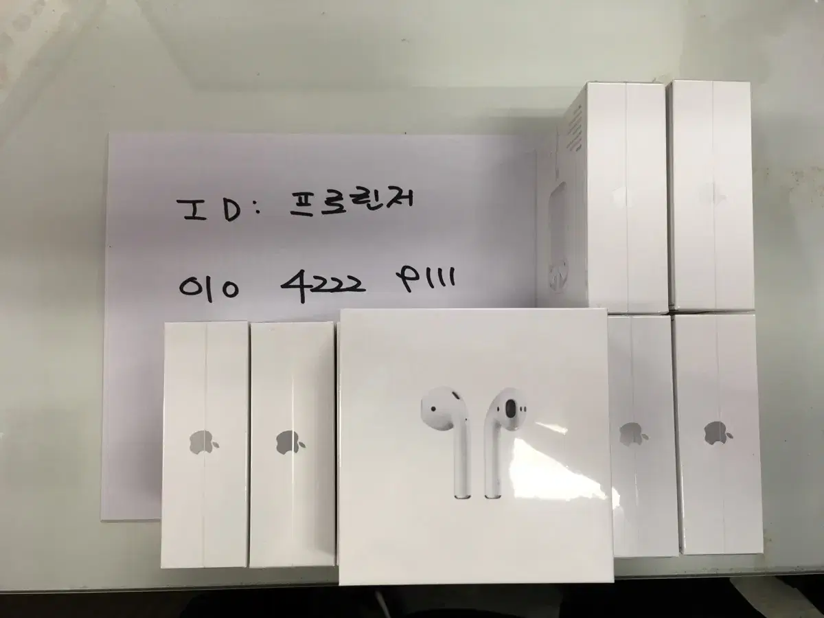 Apple Korea sells new genuine AirPods. (Large quantity)