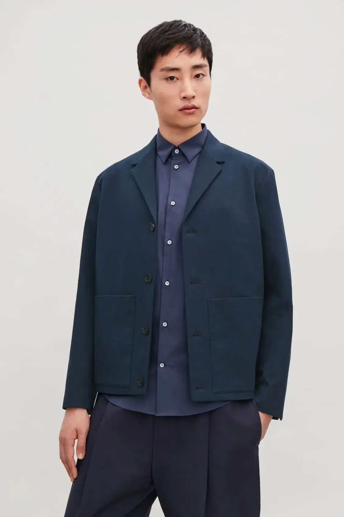 COS / Relaxed Cotton Blazer / 52