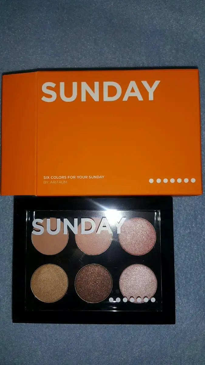 Aritaum weekly Eye Palette No. 7 Sunday