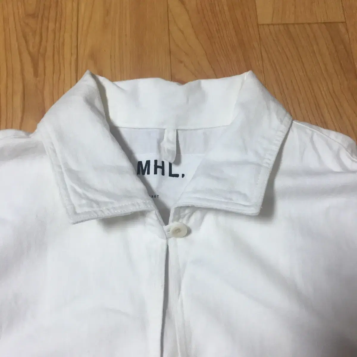 MHL 마가렛호웰 흰색 셔츠 남방