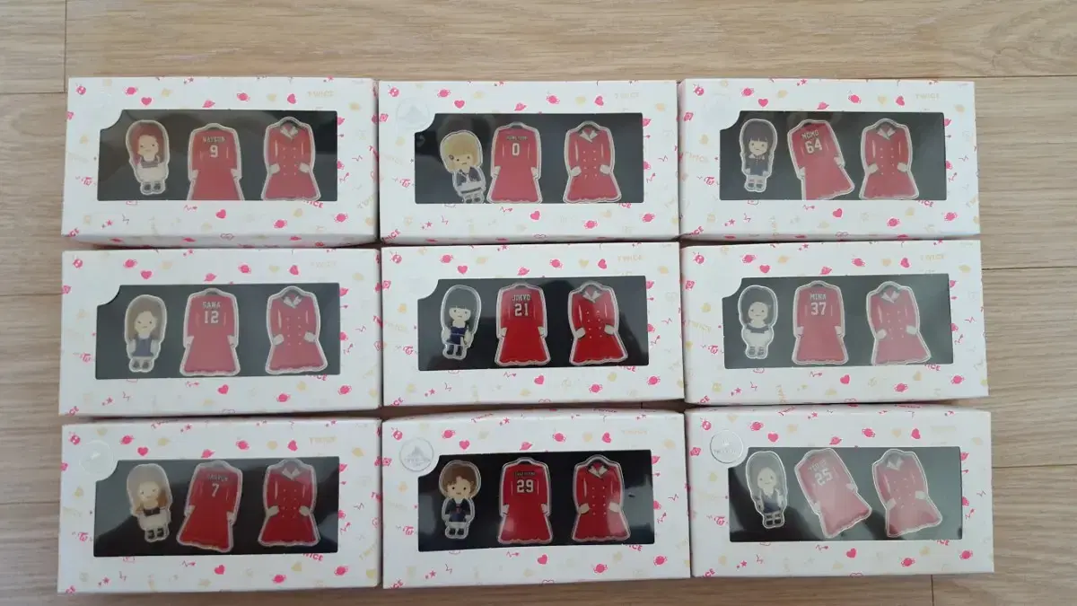 Twice Twins Badge Set sealed bulk for sale