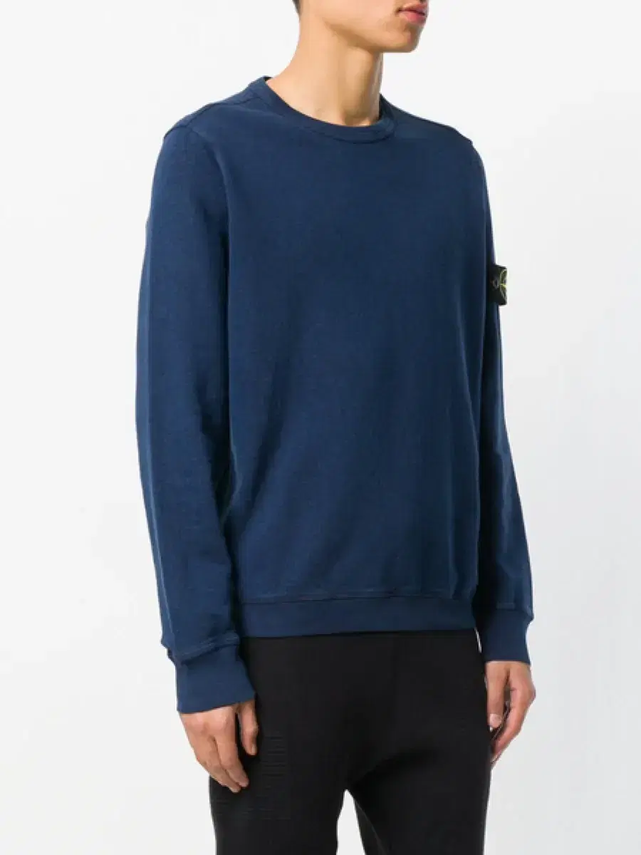 Stone Island Bloo Navy Man-to-man