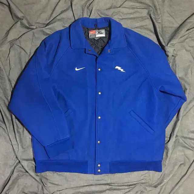 Nike Air Force Falcons 울 인슐레이티드 자켓 Sz XL