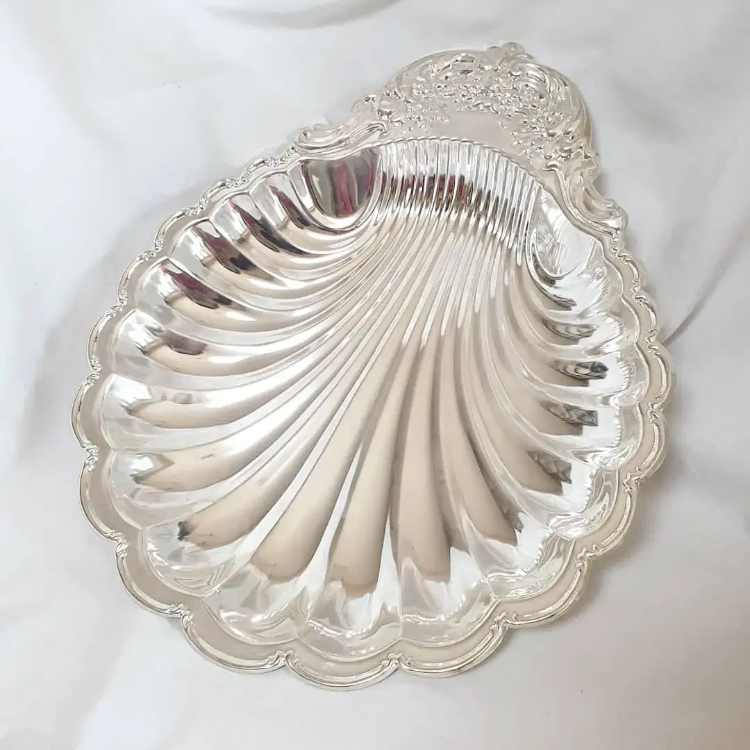 빈티지 소품) Silver plated serving dish