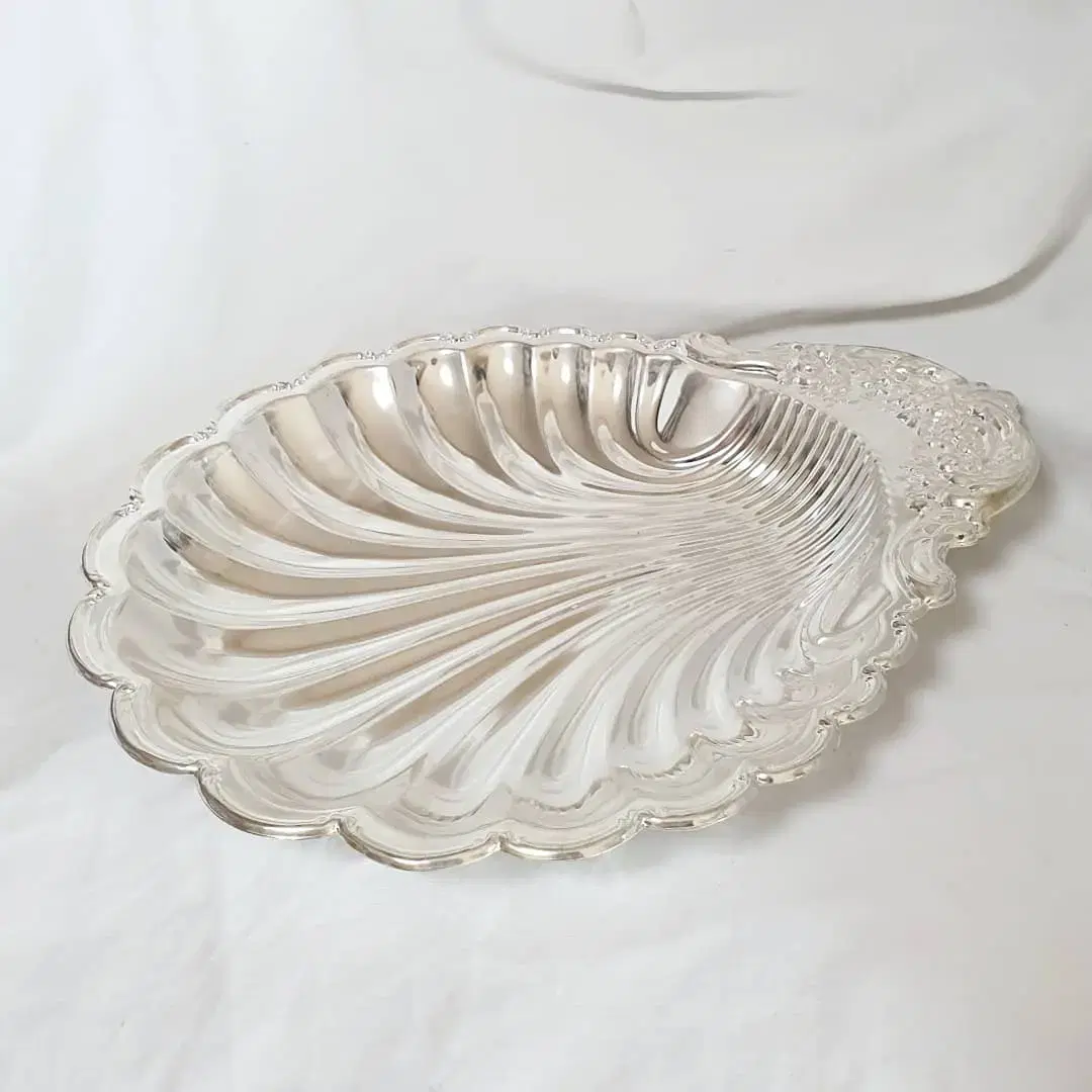 빈티지 소품) Silver plated serving dish