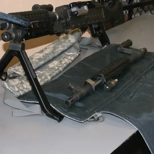 미육군 ACU/UCP M240/M249 배럴백(예비총열가방)