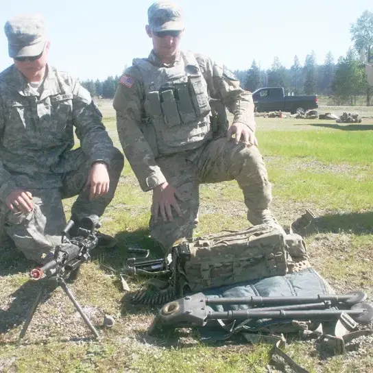 미육군 ACU/UCP M240/M249 배럴백(예비총열가방)