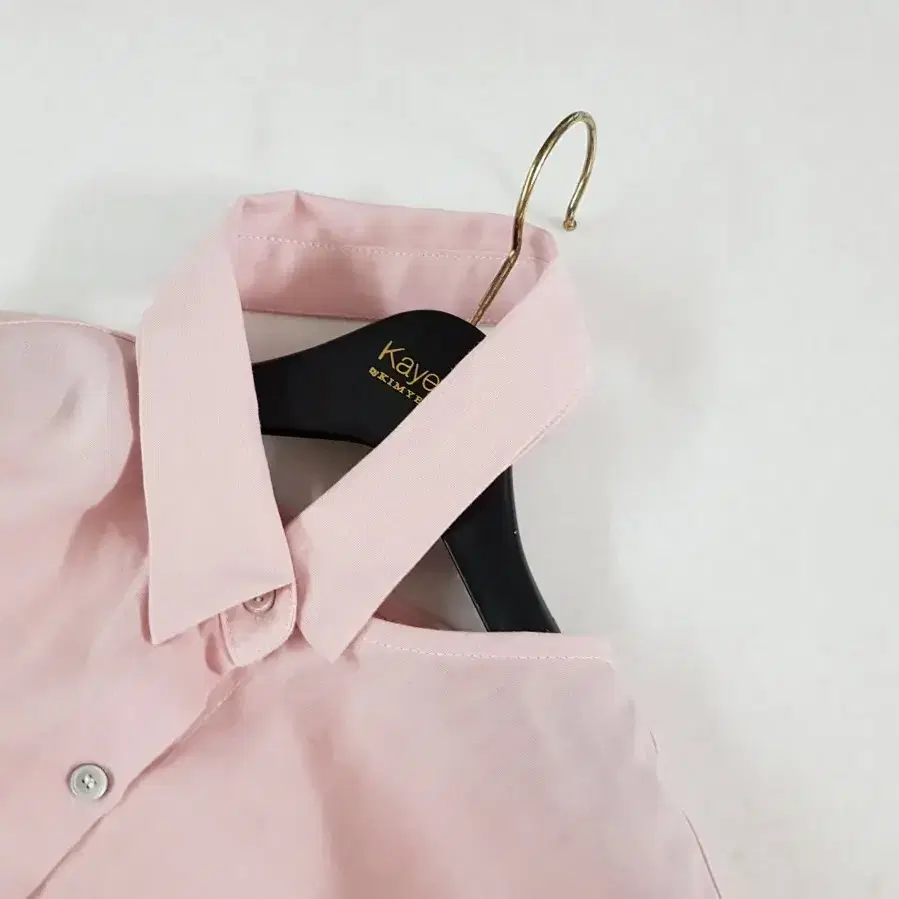 Feidun linen shirt (pink)