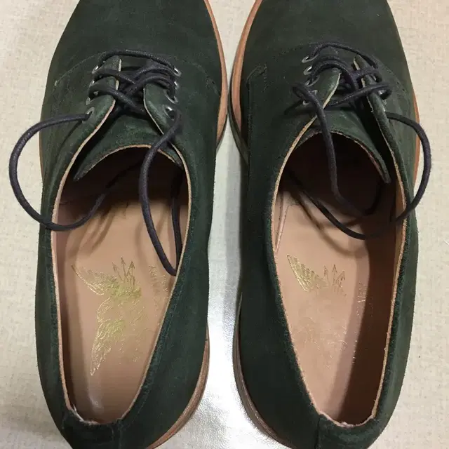 MARK MCNAIRY suede Derby Shoe US 10/GB 9